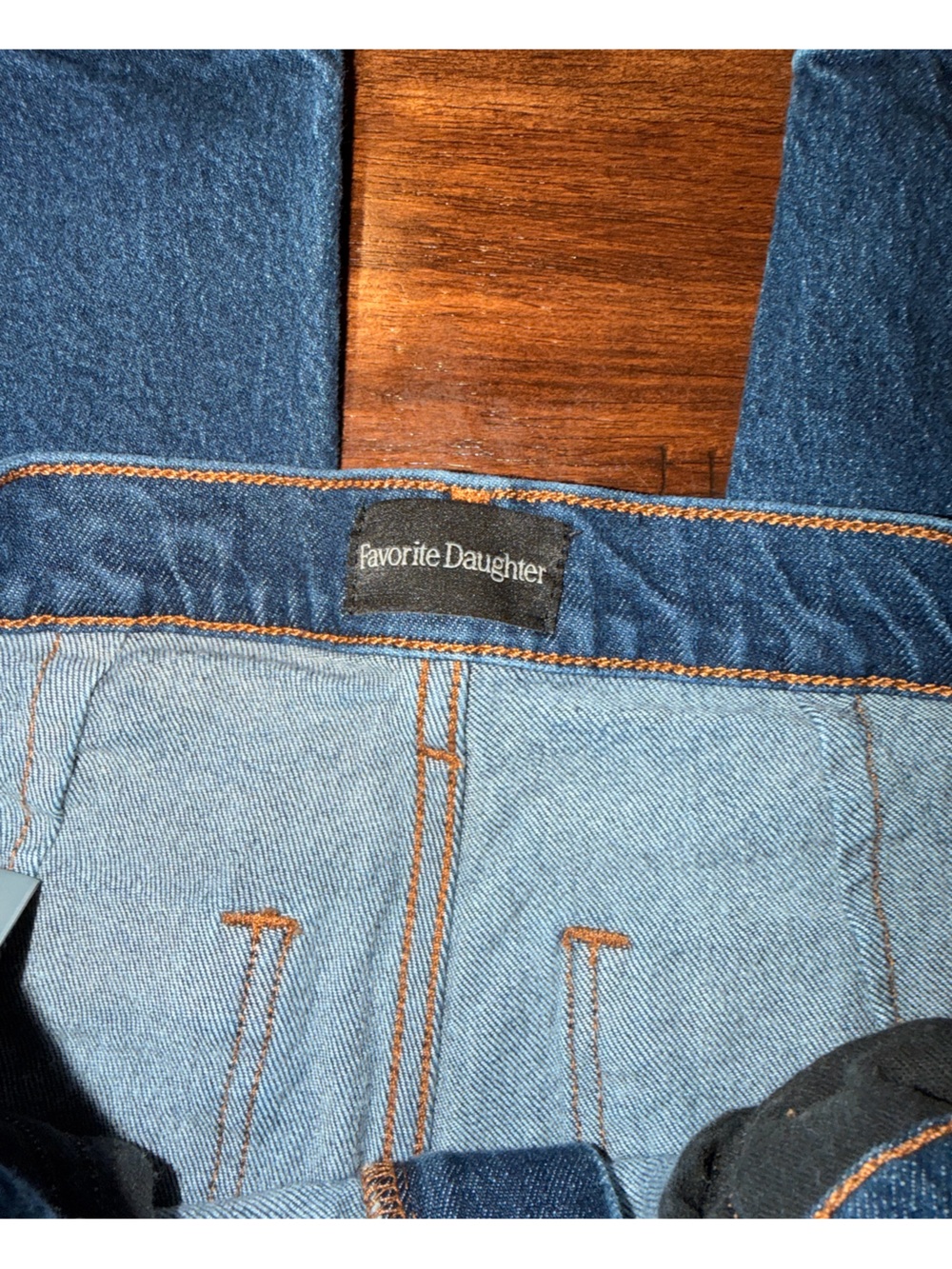 Favorite Daughter THE MISCHA SUPER HIGH RISE WIDE LEG (Pepper) - Picture 7 of 9